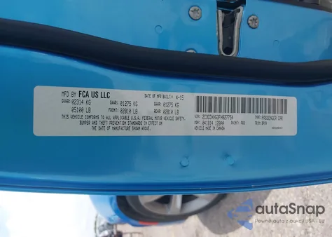 2015 Dodge Charger Sxt z USA, uszkodzony, nr VIN 2C3CDXHG3FH827754